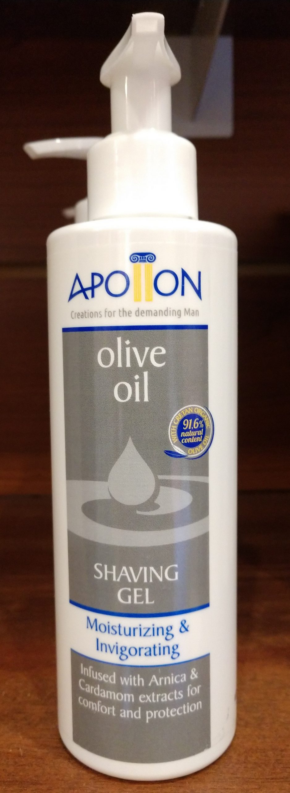 olive oil shaving gell
